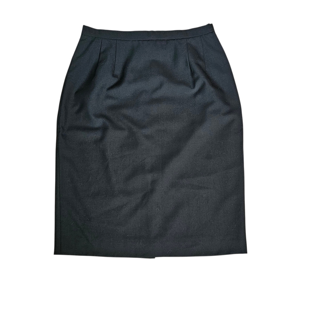 Pendleton Wool Pencil Skirt - Green Size 12